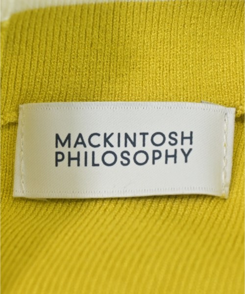 MACKINTOSH PHILOSOPHY（マッキントッシュフィロソフィー）ニット・セーター 黄 サイズ:38(M位) レディース/2200612112032