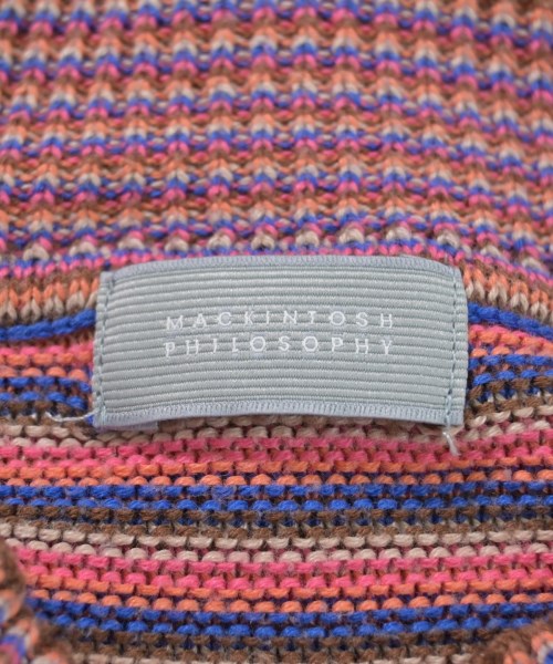 MACKINTOSH PHILOSOPHY（マッキントッシュフィロソフィー）ニット・セーター ピンク サイズ:2(M位) レディース/2200614683073