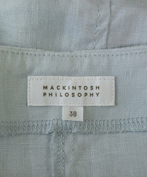 MACKINTOSH PHILOSOPHY（マッキントッシュフィロソフィー）ブラウス 青 サイズ:38(M位) レディース/2200616248027