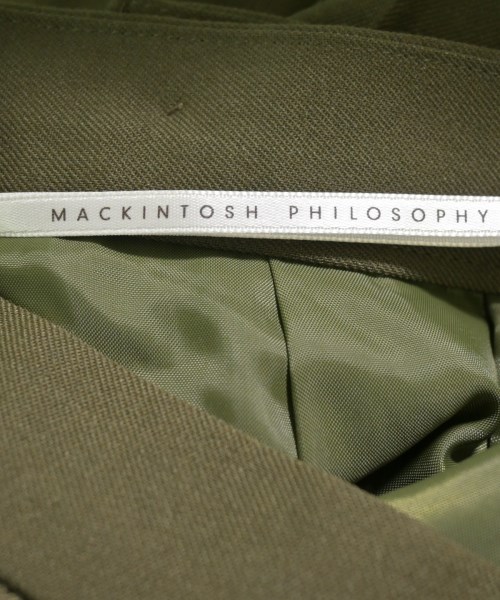 MACKINTOSH PHILOSOPHY（マッキントッシュフィロソフィー）ロング・マキシ丈スカート カーキ サイズ:36(S位) レディース/2200616924112