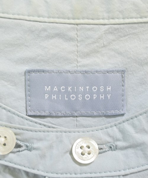 MACKINTOSH PHILOSOPHY（マッキントッシュフィロソフィー）カジュアルシャツ 青 サイズ:2(M位) レディース/2200616924204
