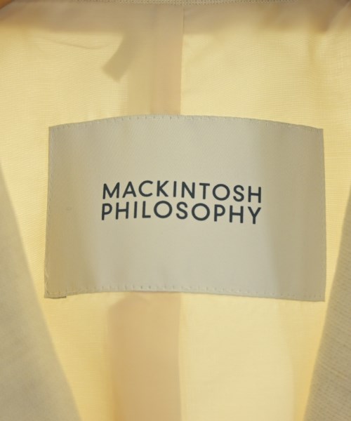 MACKINTOSH PHILOSOPHY（マッキントッシュフィロソフィー）テーラードジャケット ベージュ サイズ:38(M位) レディース/2200614062069