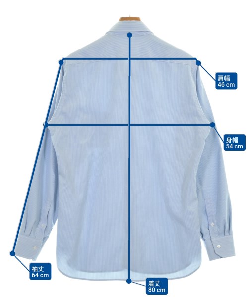 MACKINTOSH PHILOSOPHY（マッキントッシュフィロソフィー）カジュアルシャツ 青 サイズ:42(L位) メンズ/2200615057194