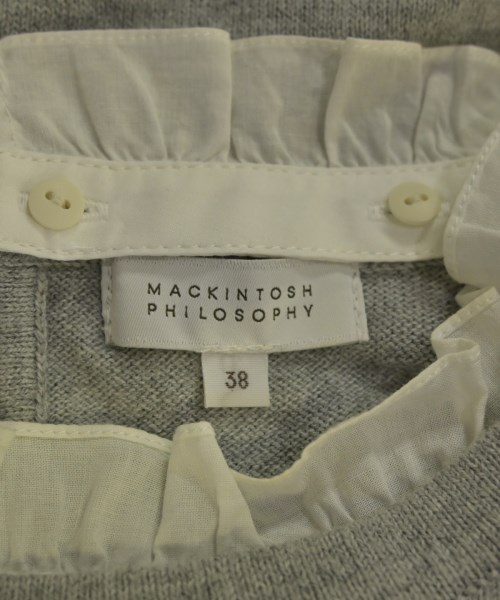 MACKINTOSH PHILOSOPHY（マッキントッシュフィロソフィー）ニット・セーター グレー サイズ:38(M位) レディース/2200615077031