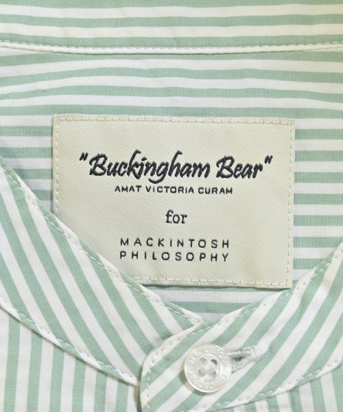 MACKINTOSH PHILOSOPHY（マッキントッシュフィロソフィー）カジュアルシャツ 緑 サイズ:38(M位) レディース/2200618710058