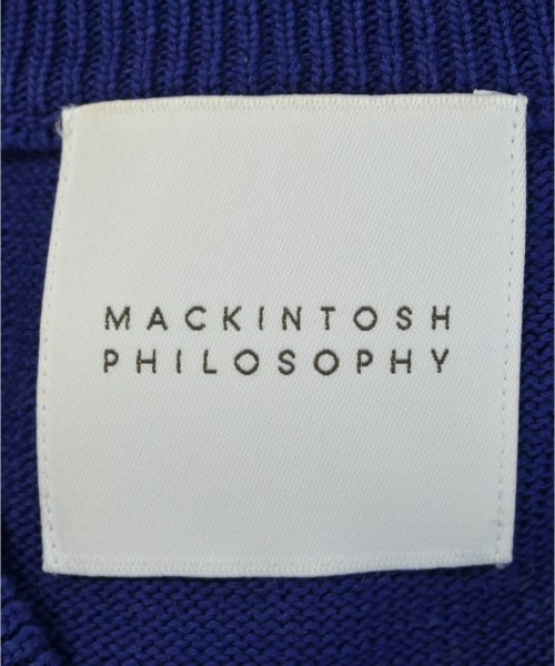 MACKINTOSH PHILOSOPHY（マッキントッシュフィロソフィー）ニット・セーター 青 サイズ:40(L位) レディース/2200570782025