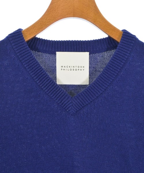 MACKINTOSH PHILOSOPHY（マッキントッシュフィロソフィー）ニット・セーター 青 サイズ:40(L位) レディース/2200570782025