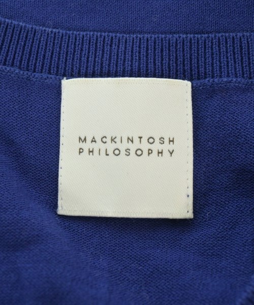 MACKINTOSH PHILOSOPHY（マッキントッシュフィロソフィー）ニット・セーター 青 サイズ:40(L位) レディース/2200570782032