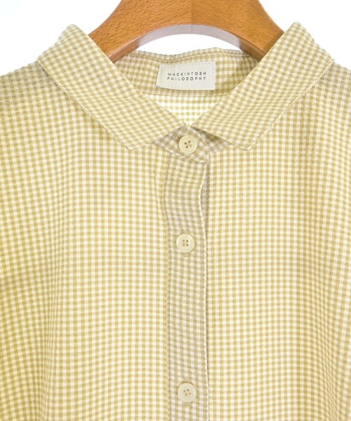 MACKINTOSH PHILOSOPHY（マッキントッシュフィロソフィー）シャツワンピース ベージュ サイズ:36(S位) レディース/2200670899050