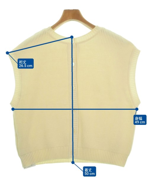 MACKINTOSH PHILOSOPHY（マッキントッシュフィロソフィー）ベスト/ノースリーブ 白 サイズ:38(M位) レディース/2200670899098