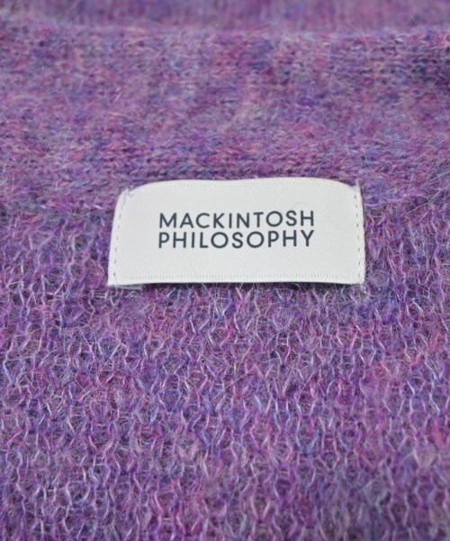 MACKINTOSH PHILOSOPHY（マッキントッシュフィロソフィー）カーディガン 紫 サイズ:38(M位) レディース/2200672763021