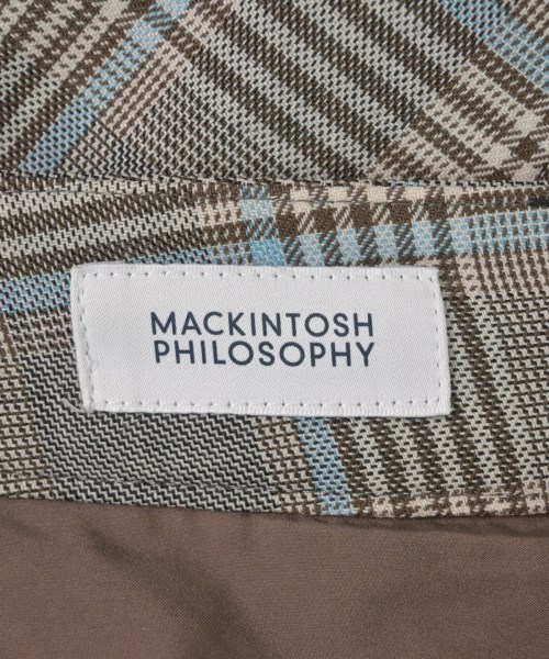 MACKINTOSH PHILOSOPHY（マッキントッシュフィロソフィー）スラックス 茶 サイズ:38(M位) レディース/2200672763038