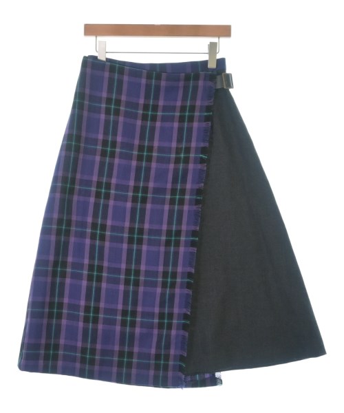 MACKINTOSH PHILOSOPHY(マッキントッシュフィロソフィー)ロング・マキシ丈スカート 紫 サイズ:38(M位)/2200672763045
