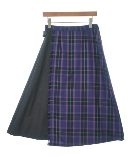 MACKINTOSH PHILOSOPHY（マッキントッシュフィロソフィー）ロング・マキシ丈スカート 紫 サイズ:38(M位) レディース/2200672763045