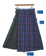 MACKINTOSH PHILOSOPHY（マッキントッシュフィロソフィー）ロング・マキシ丈スカート 紫 サイズ:38(M位) レディース/2200672763045