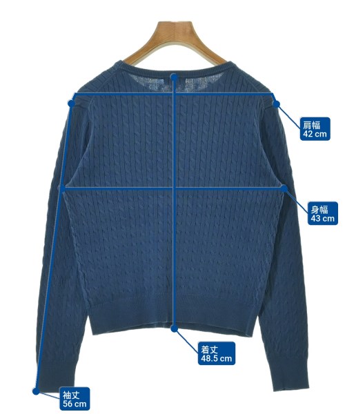 MACKINTOSH PHILOSOPHY（マッキントッシュフィロソフィー）ニット・セーター 青 サイズ:38(M位) レディース/2200670283088