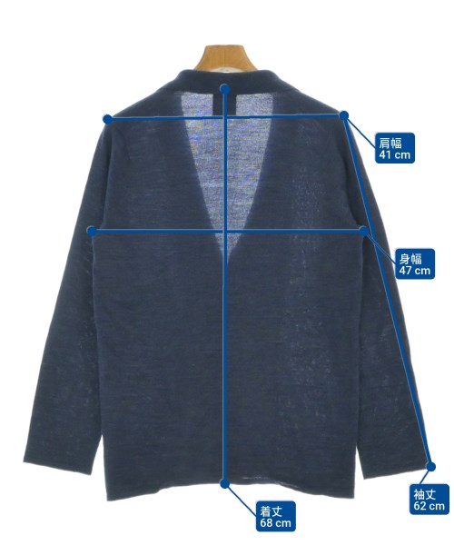 MACKINTOSH PHILOSOPHY（マッキントッシュフィロソフィー）カーディガン 紺 サイズ:38(M位) メンズ/2200673684011