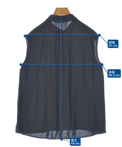 MACKINTOSH PHILOSOPHY（マッキントッシュフィロソフィー）ノースリーブ 紺 サイズ:38(M位) レディース/2200671951023