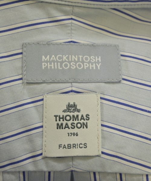 MACKINTOSH PHILOSOPHY（マッキントッシュフィロソフィー）カジュアルシャツ 青 サイズ:2(M位) メンズ/2200672089114