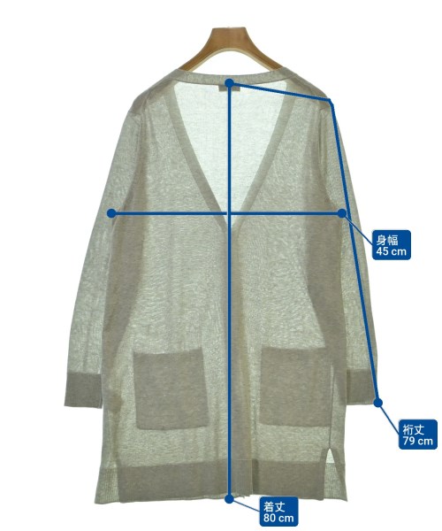 MACKINTOSH PHILOSOPHY（マッキントッシュフィロソフィー）カーディガン グレー サイズ:38(M位) レディース/2200674327016