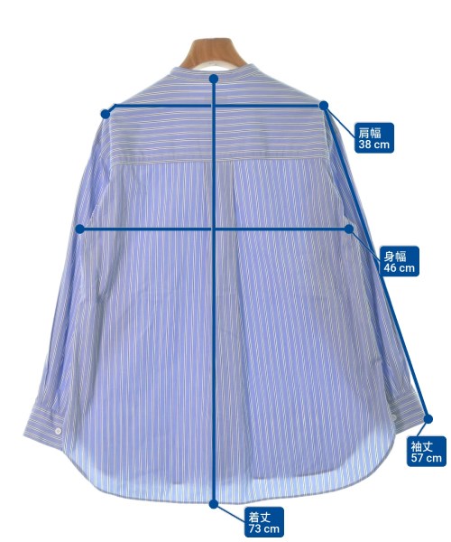 MACKINTOSH PHILOSOPHY（マッキントッシュフィロソフィー）カジュアルシャツ 青 サイズ:2(M位) レディース/2200676847093