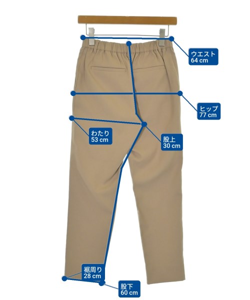 MACKINTOSH PHILOSOPHY（マッキントッシュフィロソフィー）スラックス ベージュ サイズ:36(S位) レディース/2200677906034