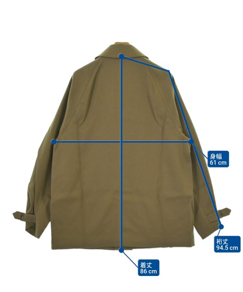 MACKINTOSH PHILOSOPHY（マッキントッシュフィロソフィー）ステンカラーコート 茶 サイズ:6(L位) メンズ/2200678185025