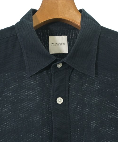 MACKINTOSH PHILOSOPHY（マッキントッシュフィロソフィー）カジュアルシャツ 紺 サイズ:42(M位) メンズ/2200674946064
