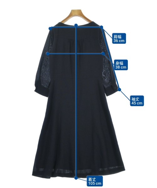 MACKINTOSH PHILOSOPHY（マッキントッシュフィロソフィー）ワンピース 紺 サイズ:36(S位) レディース/2200674796072