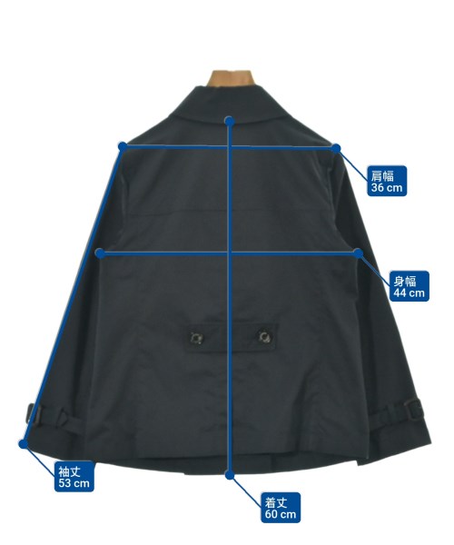 MACKINTOSH PHILOSOPHY（マッキントッシュフィロソフィー）トレンチコート 黒 サイズ:36(S位) レディース/2200675656030