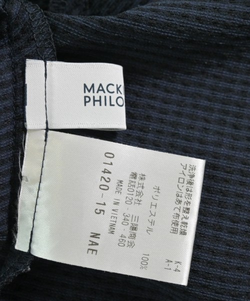 MACKINTOSH PHILOSOPHY（マッキントッシュフィロソフィー）シャツワンピース 紺 サイズ:36(S位) レディース/2200680487018