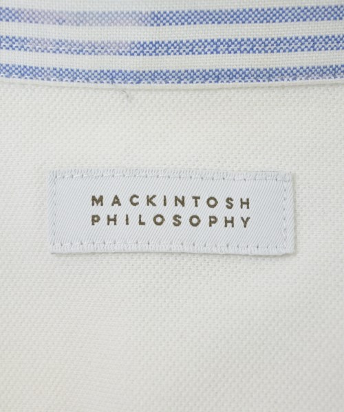 MACKINTOSH PHILOSOPHY（マッキントッシュフィロソフィー）カジュアルシャツ 白 サイズ:-(M位) メンズ/2200687763054