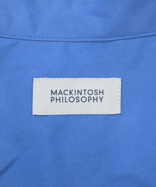 MACKINTOSH PHILOSOPHY（マッキントッシュフィロソフィー）カジュアルシャツ 青 サイズ:38(M位) レディース/2200689278051