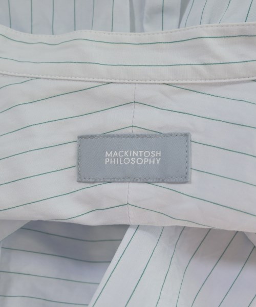 MACKINTOSH PHILOSOPHY（マッキントッシュフィロソフィー）カジュアルシャツ 白 サイズ:4(XL位) メンズ/2200689278068