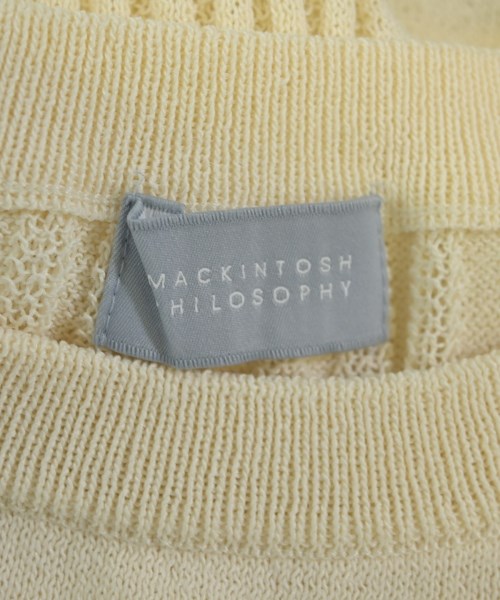 MACKINTOSH PHILOSOPHY（マッキントッシュフィロソフィー）ニット・セーター 白 サイズ:2(M位) レディース/2200691092027