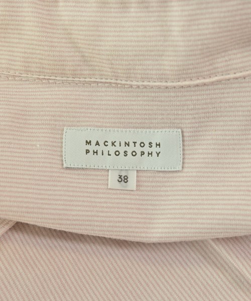 MACKINTOSH PHILOSOPHY（マッキントッシュフィロソフィー）ポロシャツ ピンク サイズ:38(M位) メンズ/2200695991104