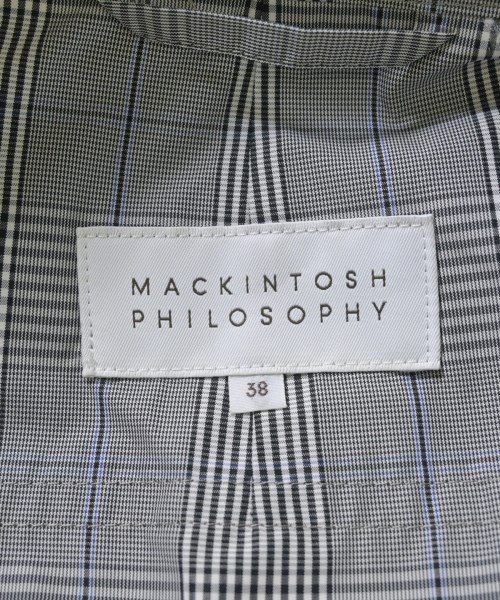 MACKINTOSH PHILOSOPHY（マッキントッシュフィロソフィー）ステンカラーコート グレー サイズ:38(M位) メンズ/2200695991111