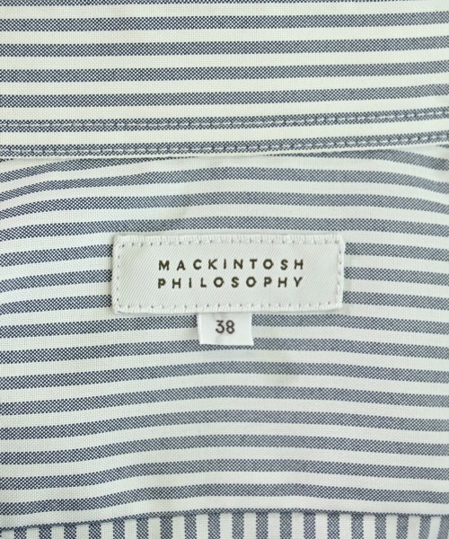 MACKINTOSH PHILOSOPHY（マッキントッシュフィロソフィー）カジュアルシャツ グレー サイズ:38(M位) メンズ/2200697171047