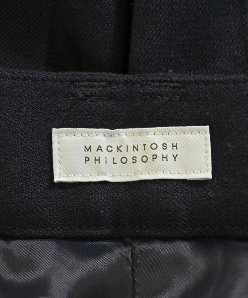 MACKINTOSH PHILOSOPHY（マッキントッシュフィロソフィー）クロップドパンツ 紺 サイズ:36(S位) レディース/2200697339027