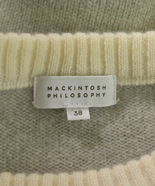 MACKINTOSH PHILOSOPHY（マッキントッシュフィロソフィー）ニット・セーター グレー サイズ:38(M位) レディース/2200692667033