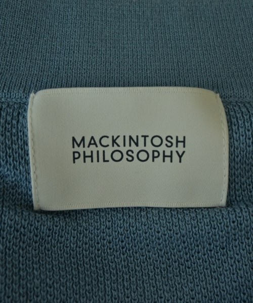 MACKINTOSH PHILOSOPHY（マッキントッシュフィロソフィー）ニット・セーター 青 サイズ:38(M位) メンズ/2200699052115