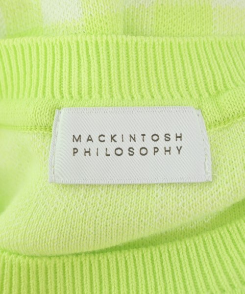 MACKINTOSH PHILOSOPHY（マッキントッシュフィロソフィー）ニット・セーター 緑 サイズ:38(M位) レディース/2200650359079