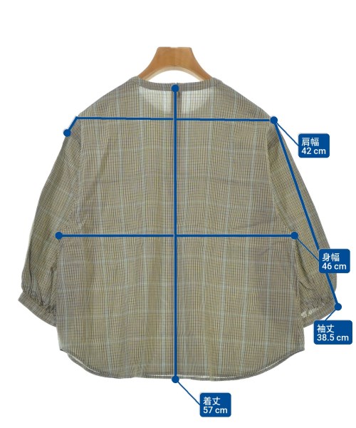 MACKINTOSH PHILOSOPHY（マッキントッシュフィロソフィー）ブラウス 茶 サイズ:36(S位) レディース/2200650568044