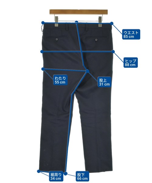 MACKINTOSH PHILOSOPHY（マッキントッシュフィロソフィー）スラックス 紺 サイズ:40(L位) メンズ/2200655790075