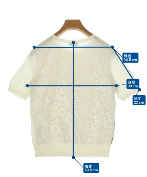 MACKINTOSH PHILOSOPHY（マッキントッシュフィロソフィー）ニット・セーター 白 サイズ:38(M位) レディース/2200650535107