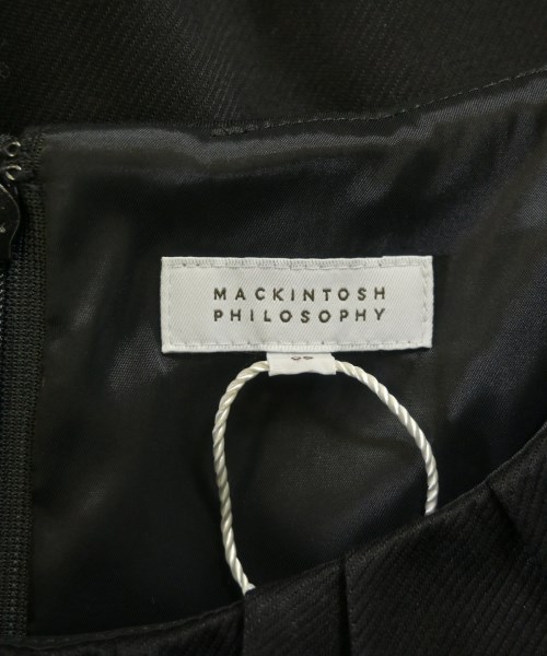 MACKINTOSH PHILOSOPHY（マッキントッシュフィロソフィー）ワンピース 黒 サイズ:36(S位) レディース/2200650826021