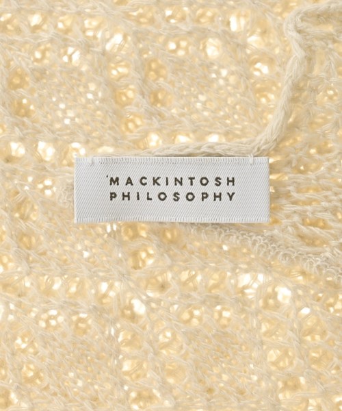 MACKINTOSH PHILOSOPHY（マッキントッシュフィロソフィー）マフラー ベージュ サイズ:- レディース/2200658317057
