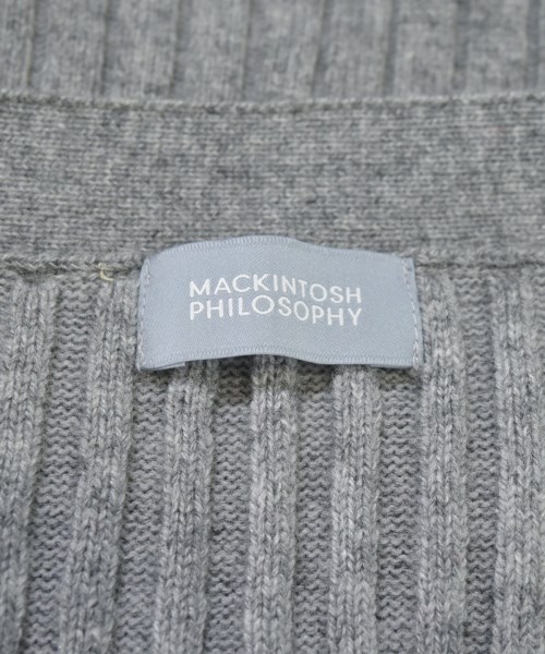 MACKINTOSH PHILOSOPHY（マッキントッシュフィロソフィー）カーディガン グレー サイズ:2(M位) レディース/2200710654038