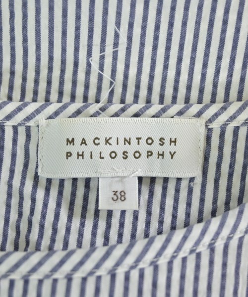 MACKINTOSH PHILOSOPHY（マッキントッシュフィロソフィー）ブラウス 紺 サイズ:38(M位) レディース/2200710822017