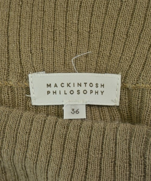 MACKINTOSH PHILOSOPHY（マッキントッシュフィロソフィー）ニット・セーター ベージュ サイズ:36(S位) レディース/2200703360014